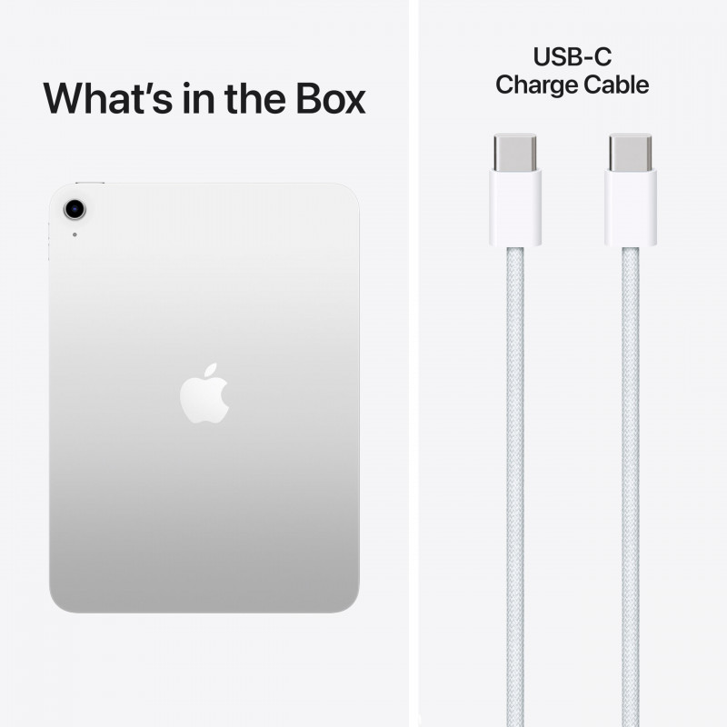 Apple iPad 11" Generația a 11-a (2025), A16, 128 GB, WiFi, argintiu