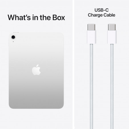 Apple iPad 11" Generația a 11-a (2025), A16, 128 GB, WiFi, argintiu