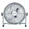 Ventilator de podea Esperanza EHF005, 50 W, 3 viteze, 30 cm, unghi de înclinare 90-270°, silențios, cu circulație a aerului, crom/metalic