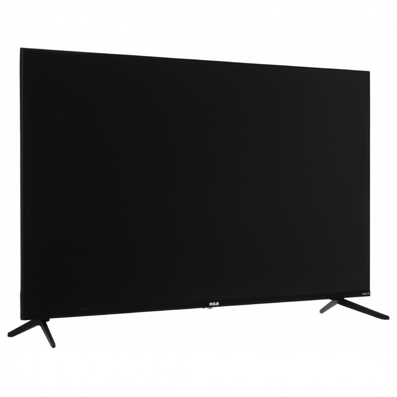 Televizor RCA RK50UN1, 50″ (125 cm), 3840×2160 UHD 4K, clasa de eficiență energetică F, Smart TV, HDR10, DLED, Wi-Fi, Bluetooth, sistem de operare Roku, negru.