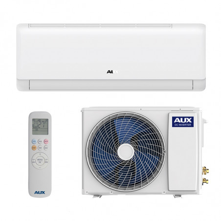 Aparat de aer conditionat cu invertor AUX New-Q ASW-H18C5C4/QCR3DI-B8, 18.000 BTU, 35 m², A++/A+, R-32, Alb