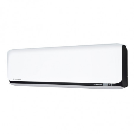 Aparat de aer conditionat cu invertor Mitsubishi Heavy Industries SRK25ZSX-WFB + SRC25ZSX-W, 9000 BTU, 20 m², Wi-Fi, R-32, Alb/Negru