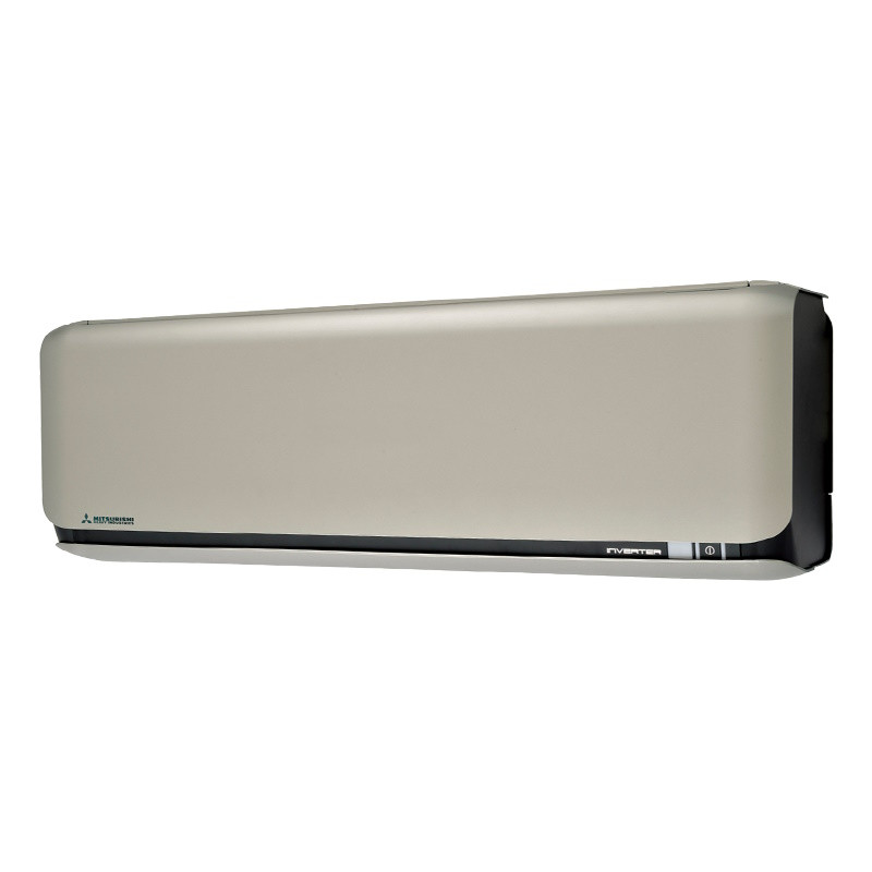 Aparat de aer conditionat cu invertor Mitsubishi Heavy Industries SRK25ZSX-WFT + SRC25ZSX-W, 9000 BTU, 20 m², Wi-Fi, R-32, Bej/Negru