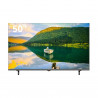 Televizor AIWA TS-501N de 50″ (127 cm), 4K Ultra HD (3840 × 2160), clasa F, cu tehnologie DLED, Wi-Fi, Bluetooth și sistem de operare TizenOS, negru.