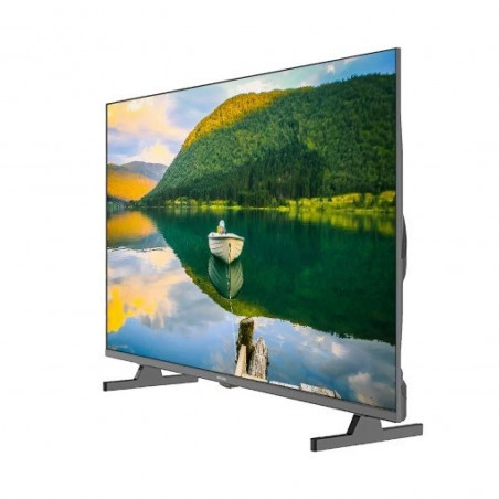 Televizor AIWA TS-551N, 55″ (139 cm), 4K Ultra HD 3840 × 2160, clasa de eficiență energetică F, DLED, Wi-Fi, Bluetooth, TizenOS, negru.