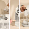 Aparat de înghețată 16-în-1 Tefal Freezi IG803AE0, 200 W, 1,4 l, 5 programe automate, funcționare silențioasă, fără congelare prealabilă, alb/argintiu