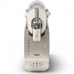 Aparat de înghețată 16-în-1 Tefal Freezi IG803AE0, 200 W, 1,4 l, 5 programe automate, funcționare silențioasă, fără congelare prealabilă, alb/argintiu