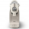 Aparat de înghețată 16-în-1 Tefal Freezi IG803AE0, 200 W, 1,4 l, 5 programe automate, funcționare silențioasă, fără congelare prealabilă, alb/argintiu