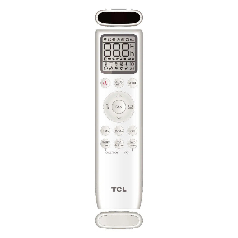 Aparat de aer conditionat cu invertor TCL BreezeIN TAC-24CHSD/TPH11I, 24000 BTU, 45 m², A++/A+, Wi-Fi, iFeel, ECO, Curatare automata în 4 etape, Google Home Si Alexa, Gentle Breeze, Alb