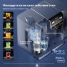 Modul suplimentar pentru apă carbogazoasă și apă rece Jimmy Matrix S9, pentru M9 Pro, 0,75 l, până la 2 sticle de câte 0,5 l, 10-15 °C, gri