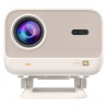 Proiector video Yaber L2s Plus, 1080P Full HD, 40–150″, Wi-Fi, Bluetooth, 2×8 W, 460 lumeni ISO, focalizare automată, bej