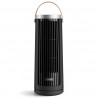 Ventilator portabil tip turn Levoit Windi Mini, 7,5 W, 5 trepte de viteză, oscilație, temporizator, telecomandă, negru