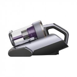 Aspirator anti-acarieni Jimmy BX8 Pro, 600 W, 0,5 l, 17 kPa, Pro-Brushroll, Sterilizare prin încălzire la 65 °C, Ultrasunete, UV, Ioni negativi, Filtrare în 6 etape, Gri/Violet