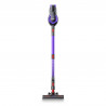 Aspirator vertical Yaber L10, 170 W, 0,6 l, 80 000 rpm, 35 min, 2 trepte de putere, Filtru HEPA, Iluminare LED a periei, Violet/Gri