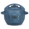 Multicooker Instant Pot Classic Mini 140800701, 800 W, 3,8 l, 7 programe, butoane „Favorite”, ecran LCD, oțel inoxidabil, albastru
