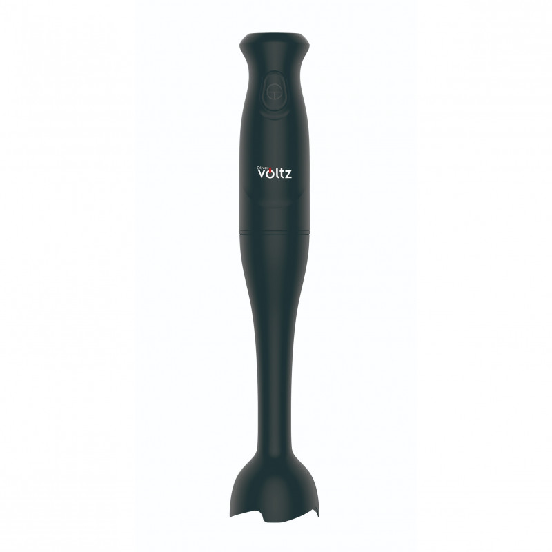 Blender manual Oliver Voltz OV51112P, 400 W, 1 viteza, Accesoriu de pasare din plastic, Negru