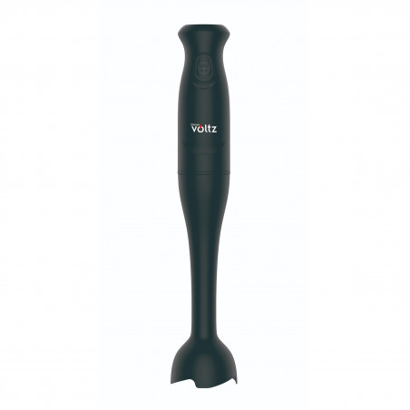 Blender manual Oliver Voltz OV51112P, 400 W, 1 viteza, Accesoriu de pasare din plastic, Negru