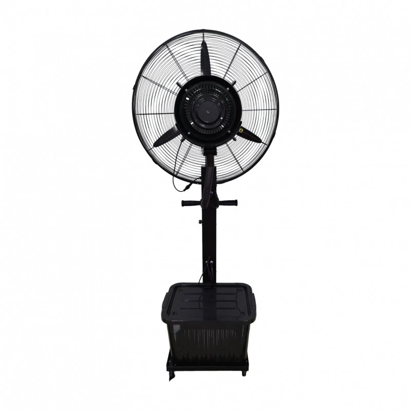 Ventilator cu pulverizare de apă Lamarque LFM-3343BL, 260 W, 26 inci, 41 l, până la 50 m³, motor din aluminiu, 3 viteze, negru