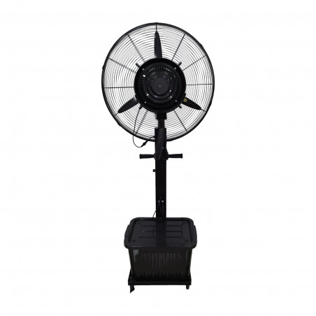 Ventilator cu pulverizare de apă Lamarque LFM-3343BL, 260 W, 26 inci, 41 l, până la 50 m³, motor din aluminiu, 3 viteze, negru