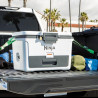 Lada frigorifica Ninja FrostVault FB151EUWH, 47 l, Pasiva, 80 doze, Pastreaza gheata pana la 6 zile, Compartiment uscat, Alba