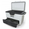 Lada frigorifica Ninja FrostVault FB151EUWH, 47 l, Pasiva, 80 doze, Pastreaza gheata pana la 6 zile, Compartiment uscat, Alba