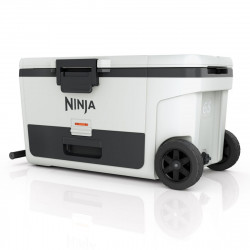 Lada frigorifica Ninja FrostVault FB265EUUKWH, 61,5 l, Pasiva, 97 doze, Pastreaza gheata pana la 6 zile, Compartiment uscat, Roti, Alba
