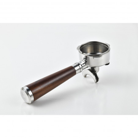 La mâna a doua: Espressor manual cu rasnita incorporata Finlux FEM-1935D, 2450W, Pompa italiana ULKA 20 bar, 2.2 Ș, 250 g, Cafea boabe si macinata, Spumare lapte, Ecran tactil, Inox