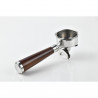 La mâna a doua: Espressor manual cu rasnita incorporata Finlux FEM-1935D, 2450W, Pompa italiana ULKA 20 bar, 2.2 Ș, 250 g, Cafea boabe si macinata, Spumare lapte, Ecran tactil, Inox