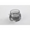 La mâna a doua: Espressor manual cu rasnita incorporata Finlux FEM-1935D, 2450W, Pompa italiana ULKA 20 bar, 2.2 Ș, 250 g, Cafea boabe si macinata, Spumare lapte, Ecran tactil, Inox