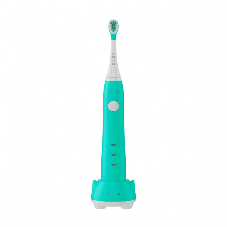Perie de dinți electrică cu sunet AENO DB9 ADB0009M, 19 200 de vibrații/min, pentru copii, DuPont™, cronometru, 4 moduri, 45 de zile cu o singură încărcare, IPX7, mentă