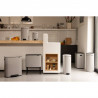 Coș de gunoi cu pedală Brabantia NewIcon 1010434, 5 l, închidere ușoară, bază antiderapantă, gri deschis