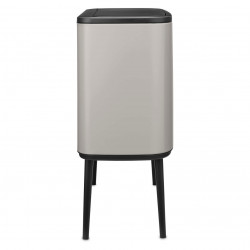 Coș de gunoi Brabantia Bo Touch 1010451, 36 l, deschidere lină și silențioasă, deschidere largă, gri deschis