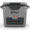 Lada frigorifica Ninja FrostVault FB131EUGY, 28 l, Pasiva, 48 doze, Pastreaza gheata pana la 5 zile, Compartiment uscat, Gri
