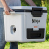 Lada frigorifica Ninja FrostVault FB131EUWH, 28 l, Pasiva, 48 doze, Pastreaza gheata pana la 5 zile, Compartiment uscat, Alb