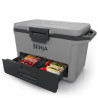Lada frigorifica Ninja FrostVault FB151EUGY, 47 l, Pasiva, 80 doze, Pastreaza gheata pana la 6 zile, Compartiment uscat, Gri