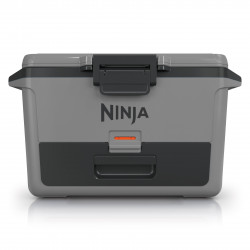 Lada frigorifica Ninja FrostVault FB151EUGY, 47 l, Pasiva, 80 doze, Pastreaza gheata pana la 6 zile, Compartiment uscat, Gri