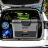 Lada frigorifica Ninja FrostVault FB151EUGY, 47 l, Pasiva, 80 doze, Pastreaza gheata pana la 6 zile, Compartiment uscat, Gri