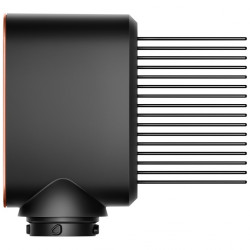 Ondulator de păr Dyson HS08 Airwrap i.d.™ Curly + Coily 142899-01 AmSi/PkCp, 1300 W, 13,5 l/s, Ondulare automată, Ionizare, 3 viteze, 3 niveluri de temperatură, Bluetooth, Mătase chihlimbarie/roz șampanie