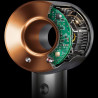 Uscător de păr Dyson Supersonic Origin HD07 Ni/Cop 107830-01, 1600 W, 3 viteze, 4 niveluri de temperatură, 110 000 rpm, ionizare, Air Multiplier, culoare nichel/cupru
