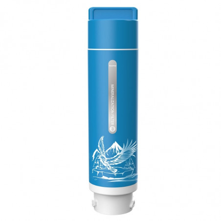Filtru de mineralizare pentru NatureFlow F4, sistem de osmoză inversă în 10 etape, elimină contaminanții grei, fără BPA, albastru
