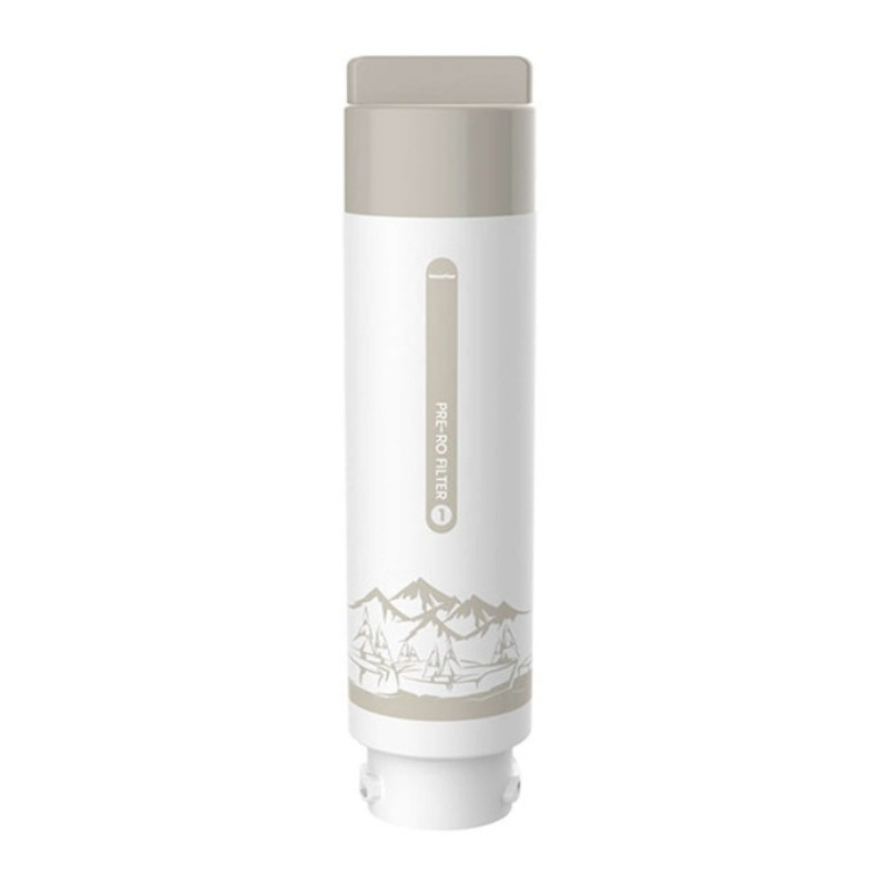 Filtru Pre-RO pentru NatureFlow F4 Ultra, Osmoză inversă, Filtrare preliminară, Cărbune activ, Bumbac PP, NSF 42, Fără BPA, Alb