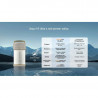 Sistem de purificare a apei NatureFlow Y6 Ultra, 5 litri, apă caldă și rece, filtrare în 10 etape, osmoză inversă, alb/auriu