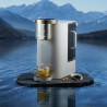 Sistem de purificare a apei NatureFlow F4, până la 4000 l, osmoză inversă alcalină, apă caldă instantanee, pH 9,5, ecran tactil, alb