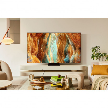 Smart televizor Samsung QE75QN70FAUXXH, 75'', 190 cm, 3840x2160 UHD 4K, QLED Mini-LED, Clasa D, VRR 144 Hz, HDR10+, Samsung Vision AI, eARC, Negru