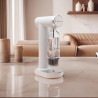 Aparat de sodă SMEG Collezione SKC01WHM, 800 ml, CO2, supapă de siguranță, tavă de scurgere, acționare manuală, alb mat
