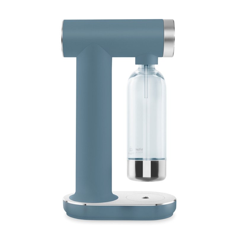 Aparat de sodă SMEG Collezione SKC01SBM, 800 ml, CO2, supapă de siguranță, tavă de scurgere, acționare manuală, albastru