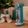 Aparat de sodă SMEG Collezione SKC01EGM, 800 ml, CO2, supapă de siguranță, tavă de scurgere, acționare manuală, verde