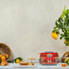 Prăjitor de pâine SMEG Dolce & Gabbana Sicily is my Love! TSF01DGEU, 950 W, 2 felii, 6 niveluri, Tava pentru firimituri, Cablu integrat, Oțel inoxidabil, Multicolor