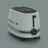 Prăjitor de pâine SMEG 50's Style Porsche TSF01PSGEU, 950 W, 2 felii, 6 niveluri, Tava pentru firimituri, Cablu integrat, Oțel inoxidabil, Verde
