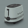 Prăjitor de pâine SMEG 50's Style Porsche TSF01PSGEU, 950 W, 2 felii, 6 niveluri, Tava pentru firimituri, Cablu integrat, Oțel inoxidabil, Verde